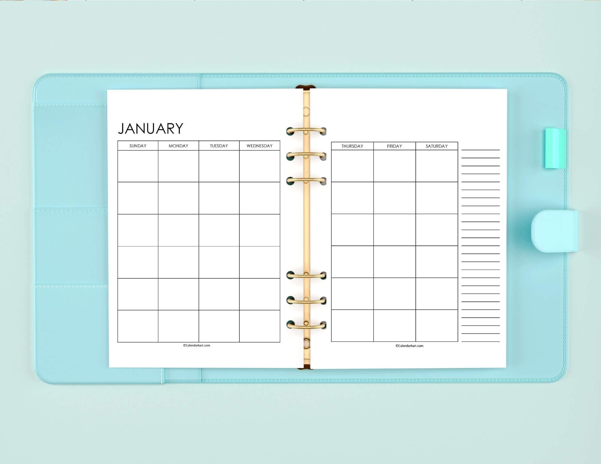 2 Page Monthly Calendars 2024 And Undated Versions - Calendarkart regarding 2 Page Calendar Per Month Printable