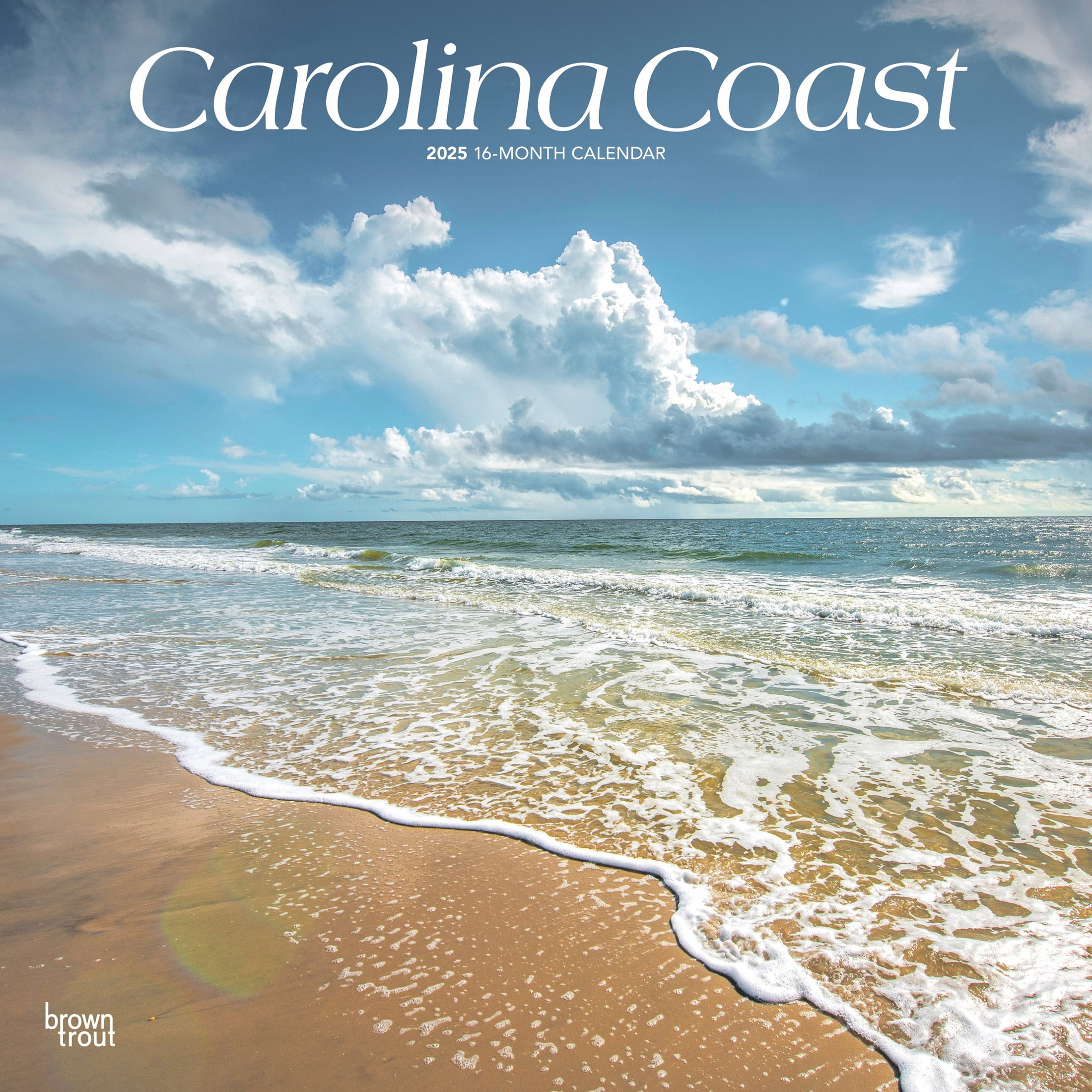 Carolina Coast | 2025 12X24&amp;quot; (Hanging) Wall Calendar | Plastic-Free | Browntrout with regard to Coastal Carolina Calendar 2025 Printable