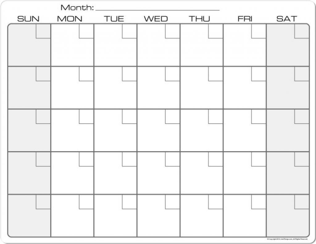 Dashing 8 X 11 Blank Calendar Template – Printable Blank Calendar within 8 1 2 X 11 Printable Calendar