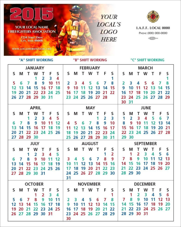 48 96 Shift Calendar 2025 Printable