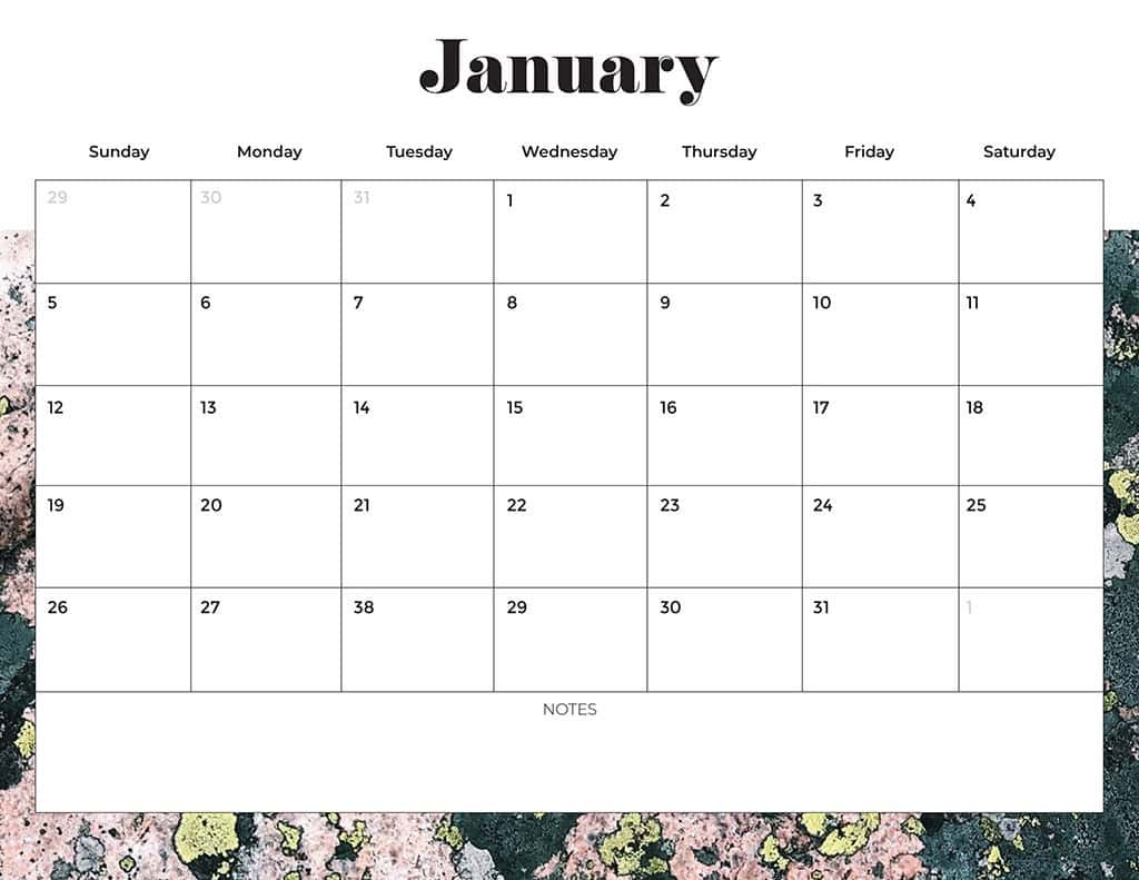 Free 2025 Calendars — 80 Beautiful &amp;amp; Printable Options For You! intended for Monday Through Friday Printable Calendar 2025