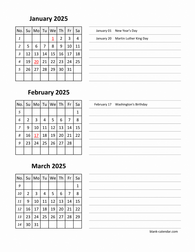 Free Download 2025 Excel Calendar, 3 Months In One Excel with regard to Blank 3 Month Calendar 2025 Printable