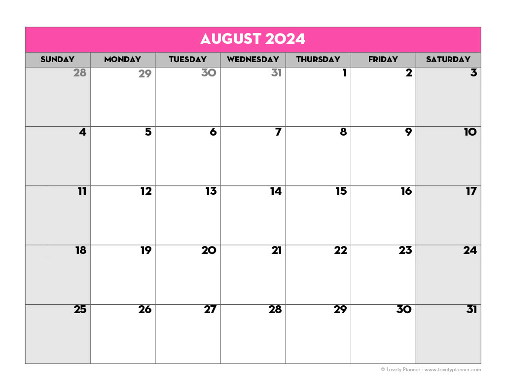 Free Printable 2024-2025 School Calendar - Lovely Planner with regard to 18 Month Calendar Printable