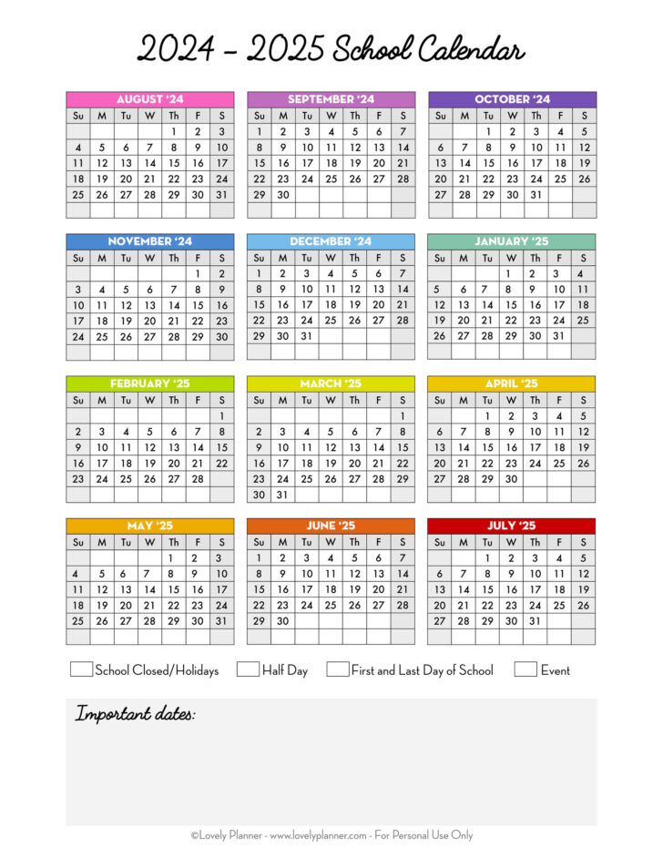 Countdown Calendar 2025 Printable Free