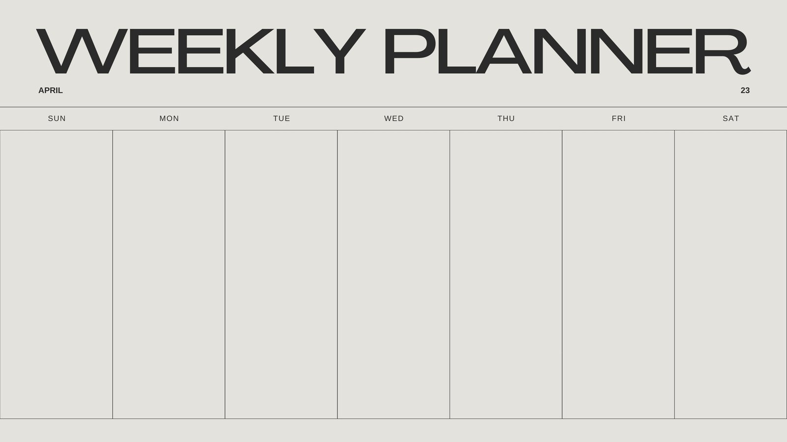 Free, Printable, Customizable Weekly Calendar Templates | Canva throughout 7 Day Printable Calendar