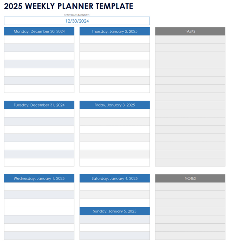 Free Printable Daily Appointment Calendar 2025