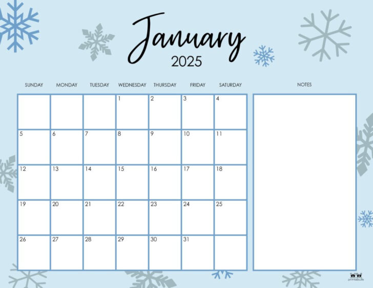 90 Day Printable Calendar 2025