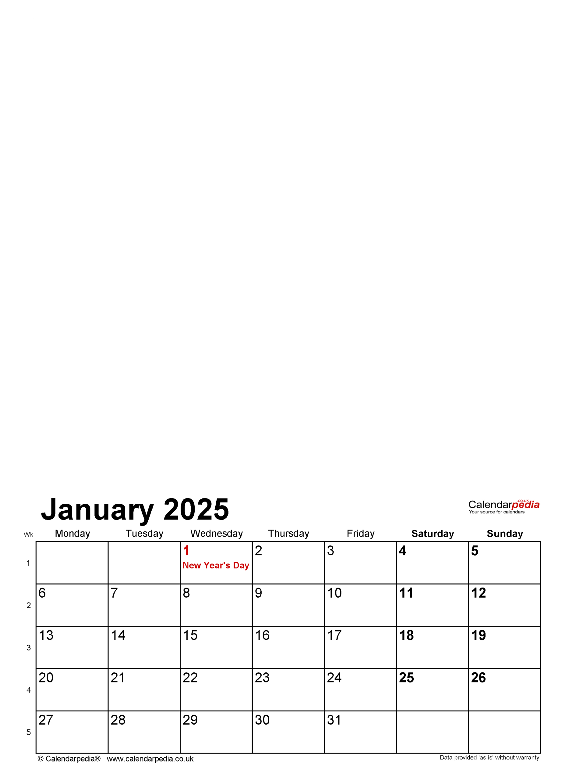 Photo Calendar 2025 (Uk) - Free Printable Pdf Templates throughout Free Printable Personalized Calendar 2025