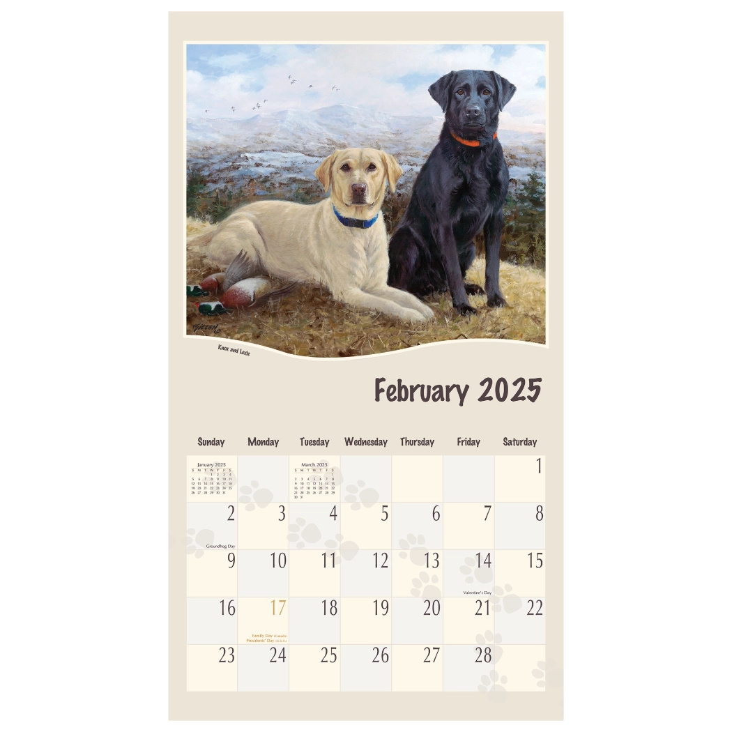 Pine Ridge Must Love Dogs Calendar 2025 - The Lang Store with regard to Printable Dog Calendar 2025