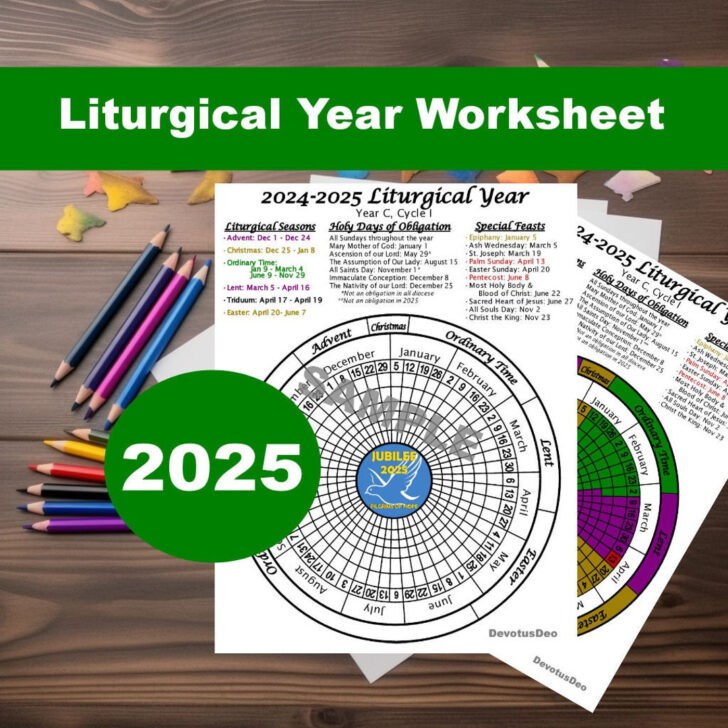 Lutheran Calendar 2025 Printable