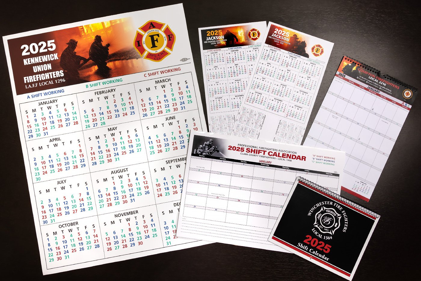 Shift Calendars — Firefighters Print &amp;amp; Design for 2025 Firefighter Shift Calendar 24 48 Printable