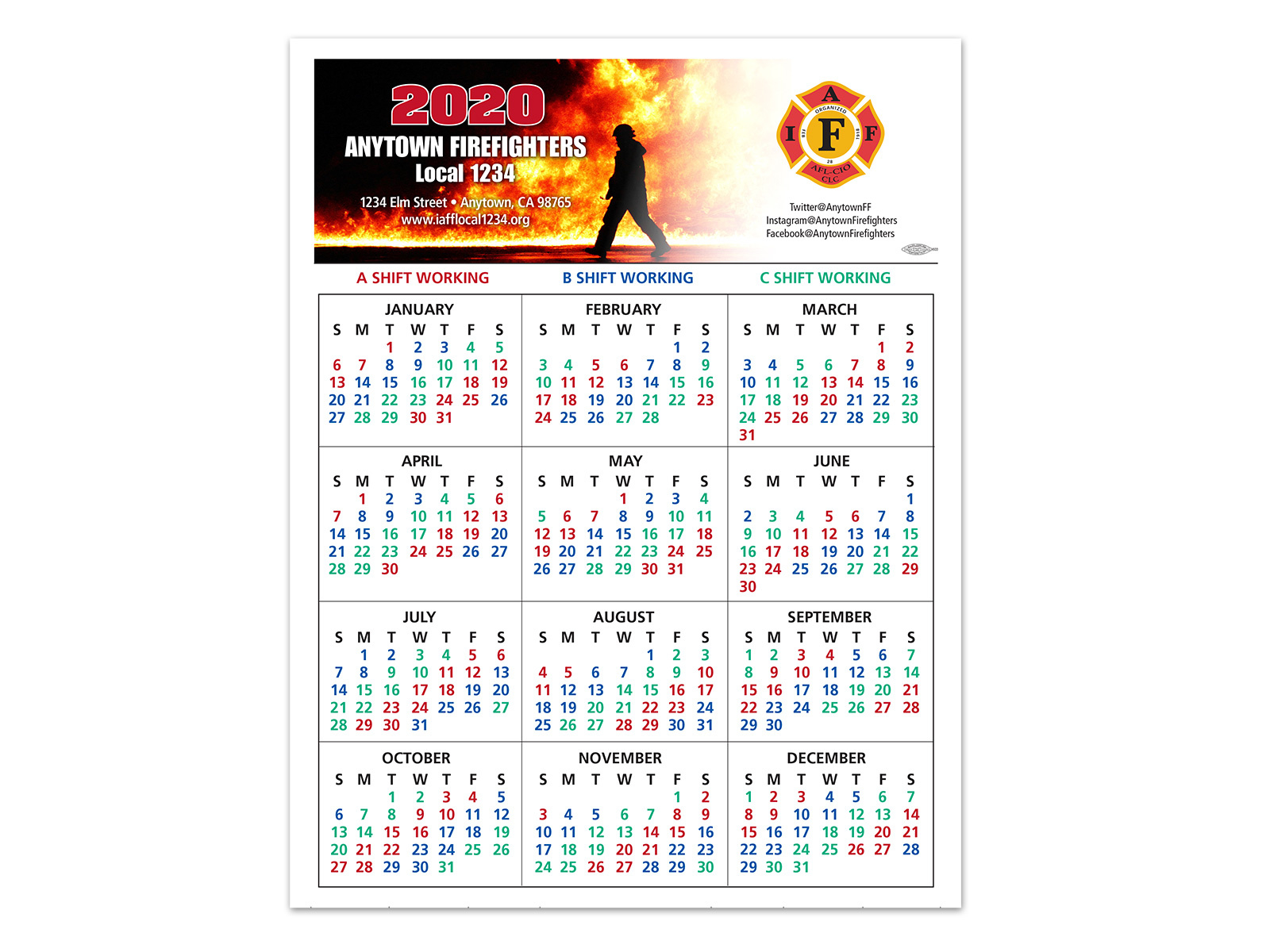 Shift Calendars — Firefighters Print &amp;amp; Design pertaining to 2025 Firefighter Shift Calendar 24 48 Printable